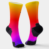 High Performance Socken aus schwarzem Schädel (Gewinkelt)