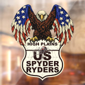 High Plains Chapter - Aufkleber Adler Logo (Blatt 2)