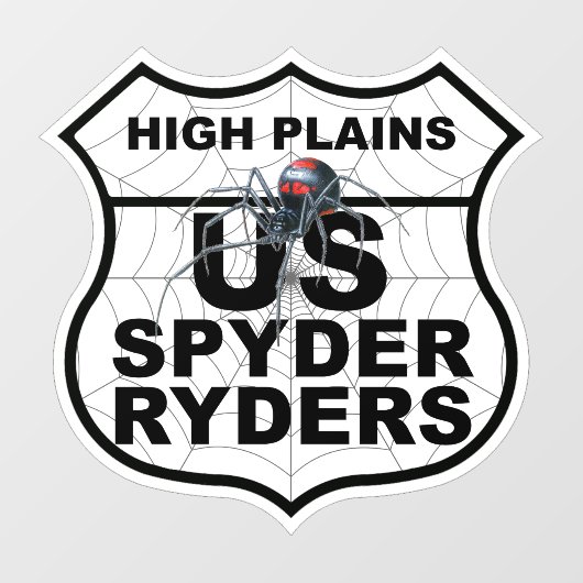 High Plains Chapter - Aufkleber Kapitel Logo (Blatt)