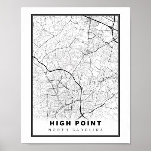 High Point Karte Poster