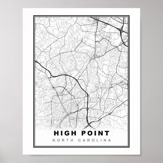 High Point Karte Poster (Vorne)