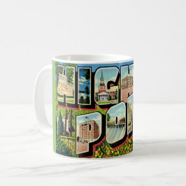 High Point North Carolina Postkarte Kaffeetasse