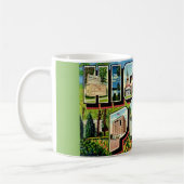 High Point North Carolina Postkarte Kaffeetasse (Links)