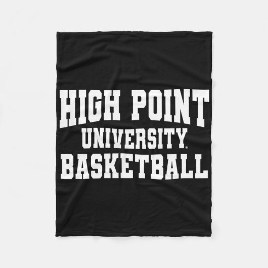 High Point Panthers University Sketll 02 Sports Fa Fleecedecke (Vorderseite)