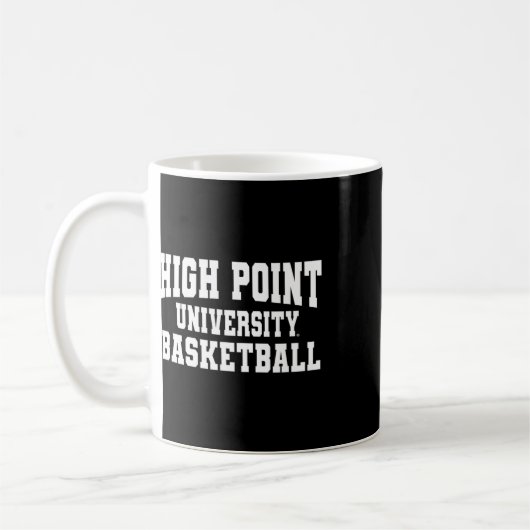 High Point Panthers University Sketll 02 Sports Fa Kaffeetasse (Links)