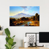 High Point Shandaken Berge Asher Brown Durand Poster (Heimbüro)