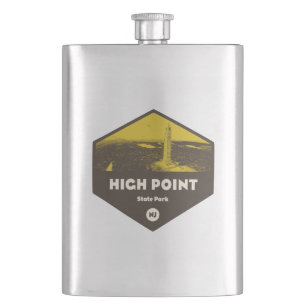 High Point Staat Park New Jersey Flachmann