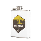 High Point Staat Park New Jersey Flachmann (Links)