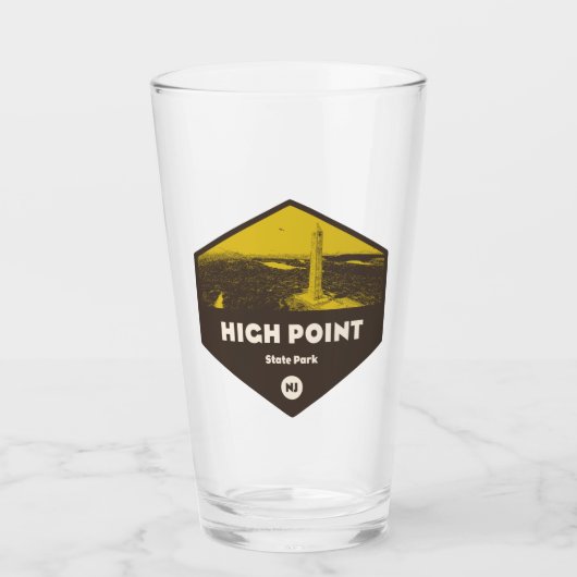 High Point Staat Park New Jersey Glas (Vorderseite)