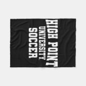High Point University Panthers Fußball Ncaa Hp23  Fleecedecke (Vorderseite (Horizontal))