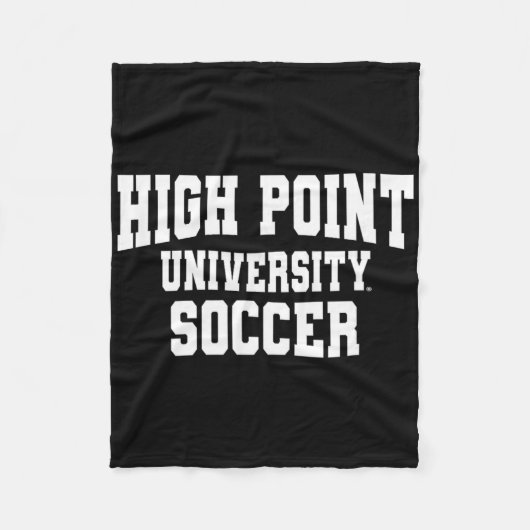 High Point University Panthers Soccer Ncaa Hp23 Fleecedecke (Vorderseite)