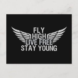 HIGH-Postkarte FLY Postkarte