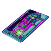 High Priestess Coronavirus Tarot Card Magnet (Linke Seite)