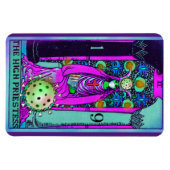 High Priestess Coronavirus Tarot Card Magnet (Horizontal)
