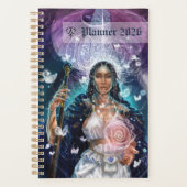 High Priestess Tarot card art Planer (Vorderseite)