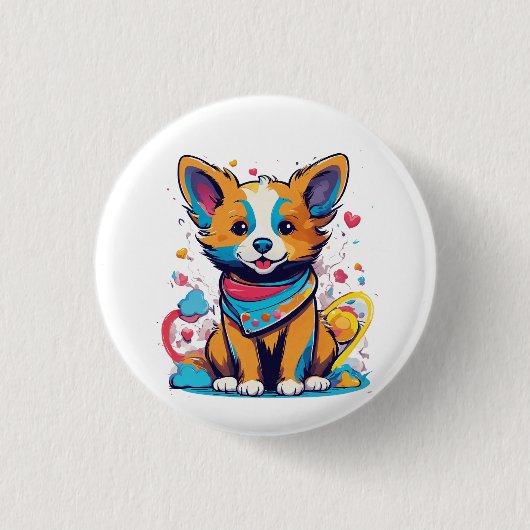 High-Quality & Customizable Button (Vorderseite)