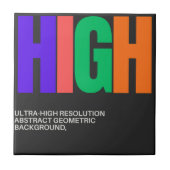 High-Resolution Abstract Art Fliese (Vorderseite)