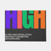 High-Resolution Abstract Art  Fußmatte (Vorderseite)