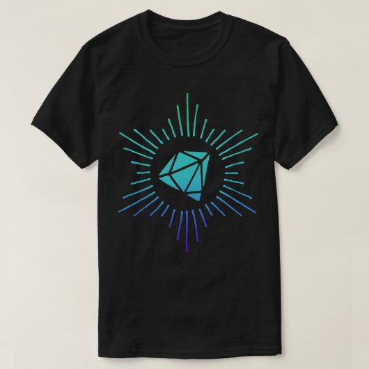 High Resolution Diamond Novelty Apparel T-Shirt (Design vorne)
