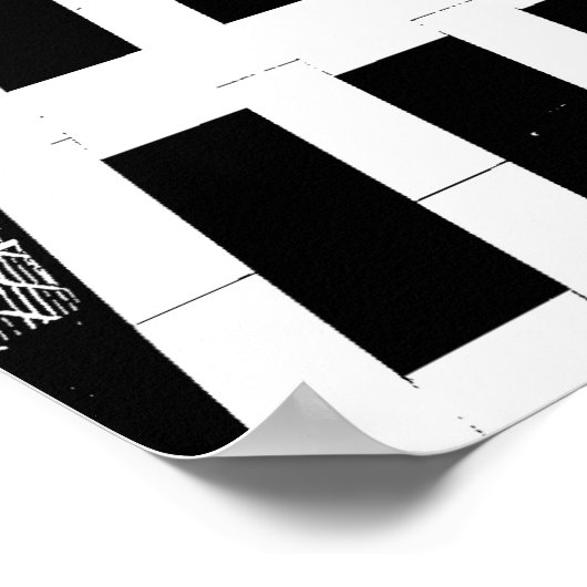 High Rise Windows Montreal Kanada Poster (Ecke)