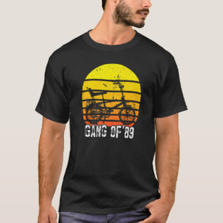 High Riser Fahrrad Chopper 80er Hipster Geburtstag T-Shirt