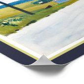 High Road 1931 von Edward Hopper Poster (Ecke)