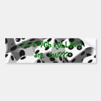 high_rollah_Bumper Aufkleber Autoaufkleber