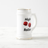 High Roller Bierglas (VorderseiteRechts)