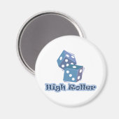 High Roller - Dice Games Magnet (Vorderseite/Rückseite)