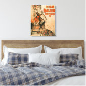 High Rollers Extravaganza "Mamie Lamb"-Spiel Leinwanddruck (Insitu (Schlafzimmer))