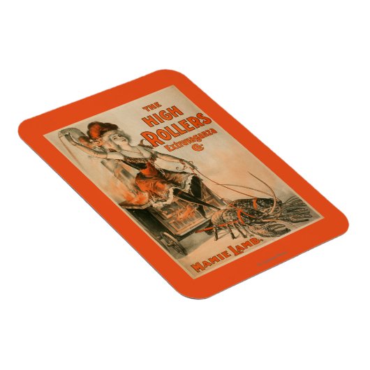 High Rollers Extravaganza "Mamie Lamb"-Spiel Magnet (Rechte Seite)