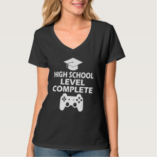 High School Abschluss 2022 Gamer-Abschluss T-Shirt
