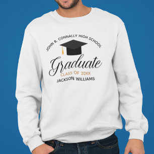 High School Abschluss 2025 Custom Graduate Sweatshirt