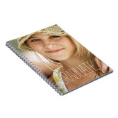 High School Abschluss Modernes Foto 2014 Graduate Notizblock (Rechte Seite)