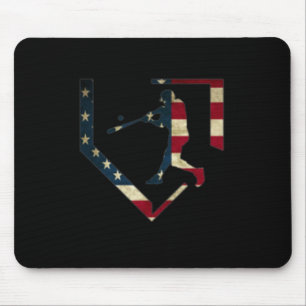 High School Baseball-Saison College Ball Spieler U Mousepad