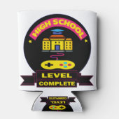 High School Complete - Funny Abschluss Gift Dosenkühler (Rückseite)