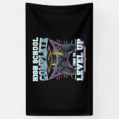 High School Complete Gamer Gaming Abschluss Banner (Vertikal)