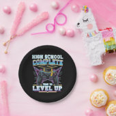 High School Complete Gamer Gaming Abschluss Pappteller (Party)
