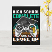 High School Complete Video Game Senior Abschluss Karte (Gelbe Blume)