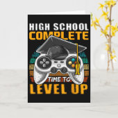 High School Complete Video Game Senior Abschluss Karte (Gelbe Blume)