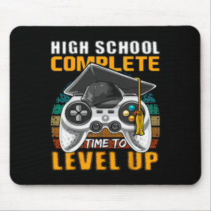 High School Complete Video Game Senior Abschluss Mousepad
