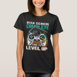 High School Complete Video Game Senior Abschluss T-Shirt
