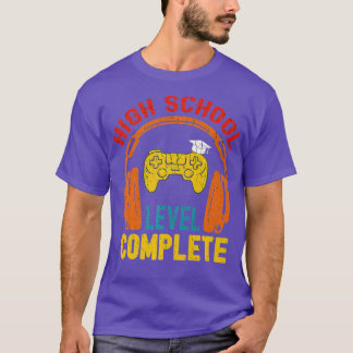 High School Complete Video Game Senior Abschluss T-Shirt