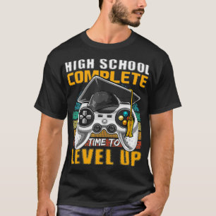 High School Complete Video Game Senior Abschluss T-Shirt