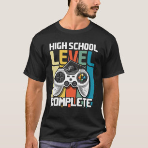 High School Complete Video Game Senior Abschluss T-Shirt