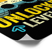 High School entspannt Stufe bis zurück zur Schule Poster (Ecke)