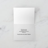 High School Graduation Card -- Congratulations Karte (Innenseite)