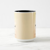 High School Graduation Personalized Sunburst Tasse (Zentrum)