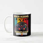 High School Level Complete Funny Gamer Graduation Kaffeetasse<br><div class="desc">High School Level Complete Funny Gamer Graduation Gift. Perfect gift for your dad,  mom,  papa,  men,  women,  friend and family members on Thanksgiving Day,  Christmas Day,  Mothers Day,  Fathers Day,  4th of July,  1776 Independent day,  Veterans Day,  Halloween Day,  Patrick's Day</div>