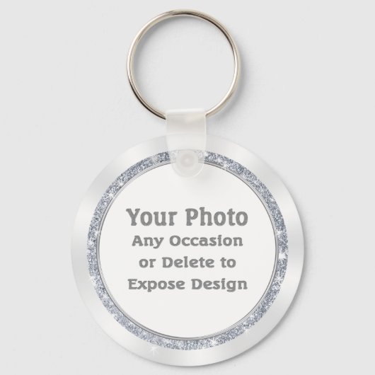 High School liebt Ideen. Grün, Weiß oder WANDEL Schlüsselanhänger (Rückseite)